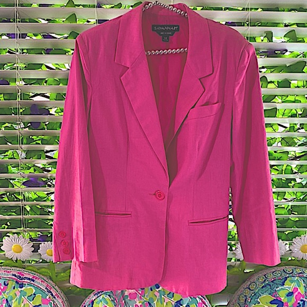 Savannah Pink Blazer